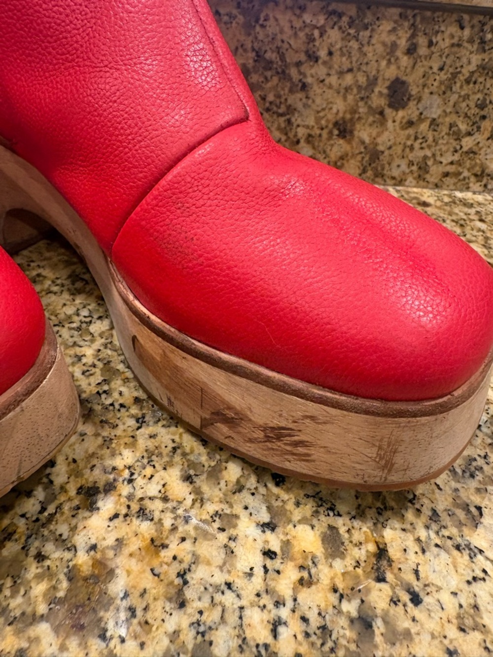 Charlotte Stone Isla boots in Vamp (Red) size 10 dopamine dressing stylish chic - Picture 3 of 13
